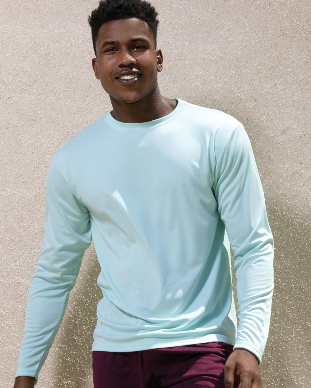 A4® N3165 Cooling Performance Long Sleeve Crew - Wholesale Apparel