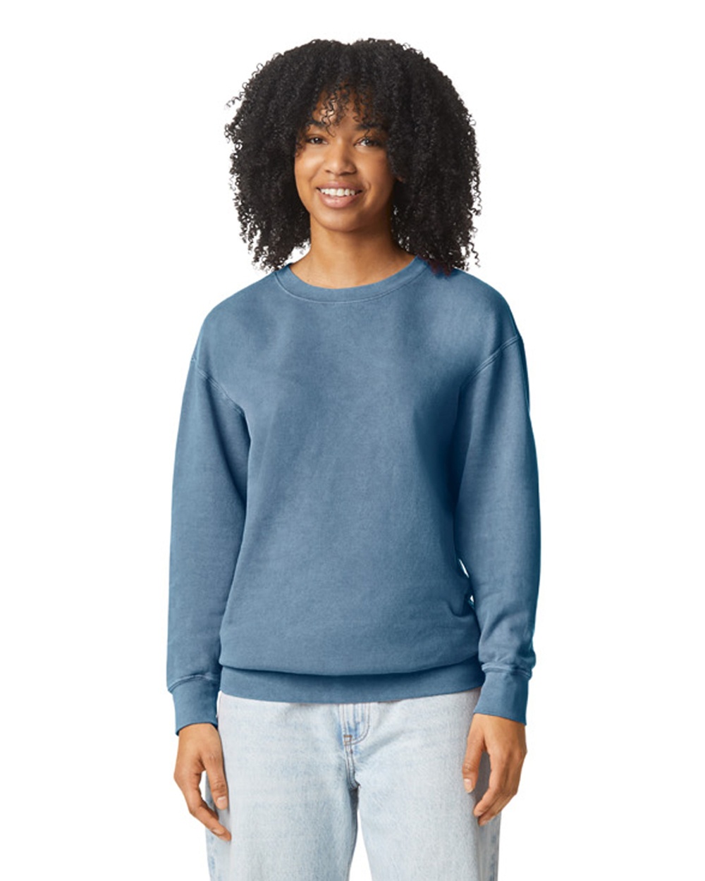 Comfort Colors Sweatshirt Periwinkle Size Large
