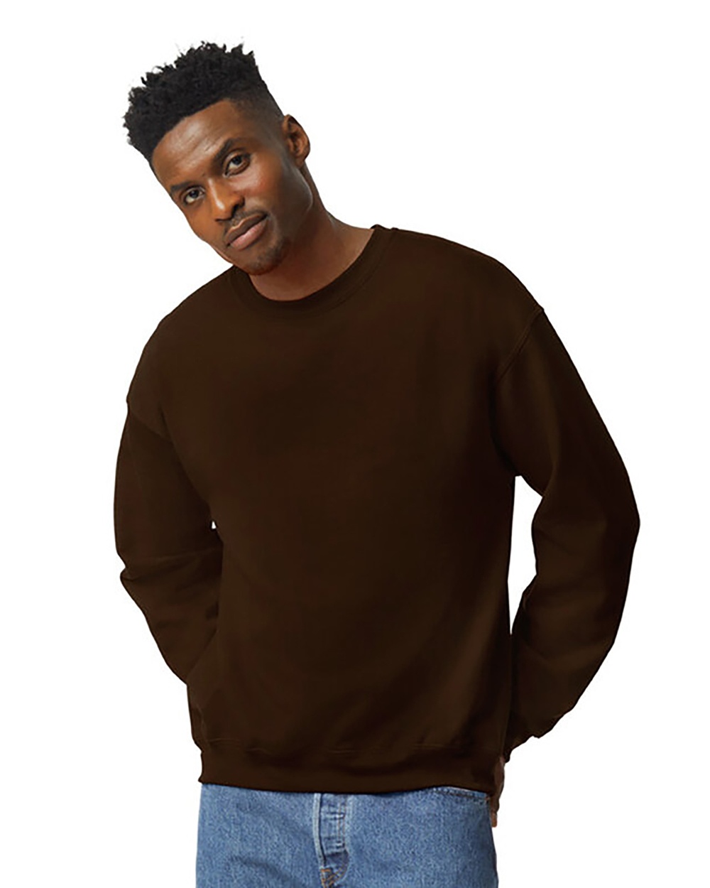 Adult Gildan® Heavy Blend™ Classic Fit Crewneck Sweatshirt (As low