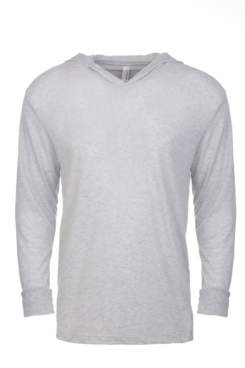 Unisex Tri-Blend Long Sleeve Hoodie T-Shirt
