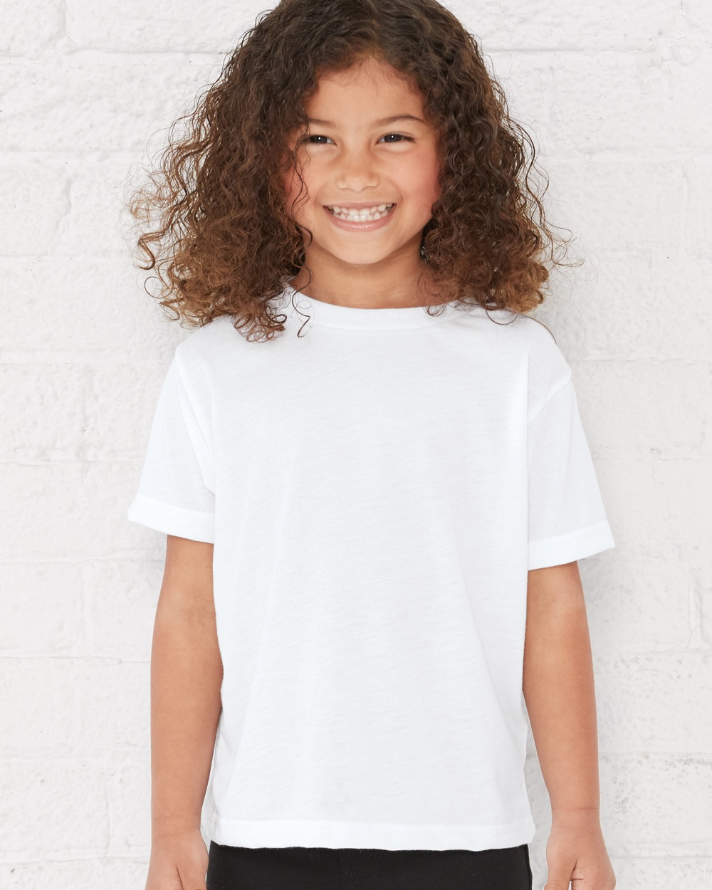 Sublivie 1310 Toddler Sublimation Polyester T-Shirt White 4T