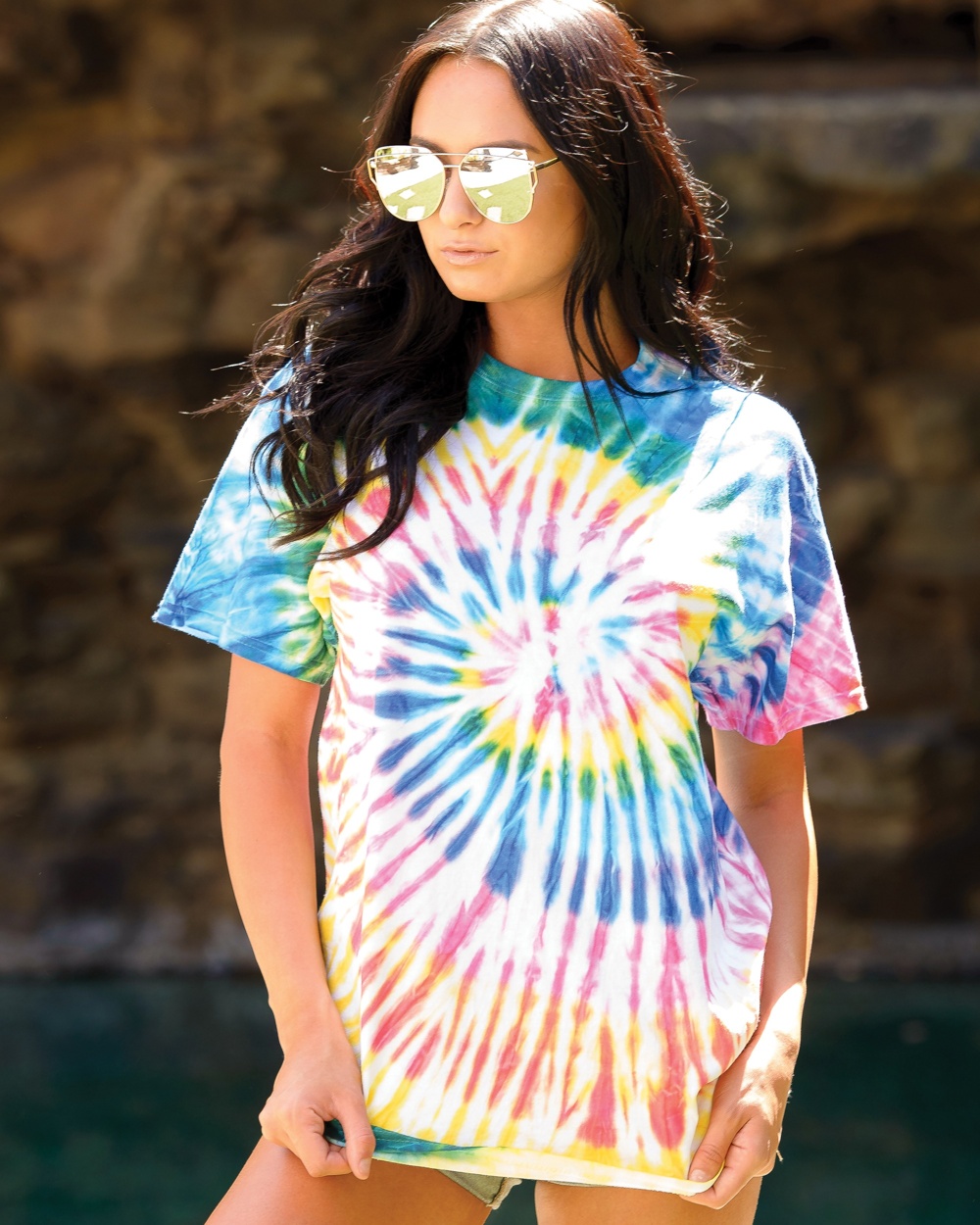 TD950 - Tie Dye Pigment Dyed Tee - One Stop