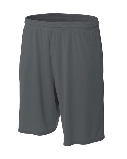 A4® N5338 9'' Moisture Management Short with Side Pockets