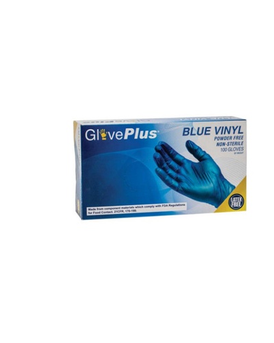 American Niagara Gloves Latex Free Shop Gloves - Blue