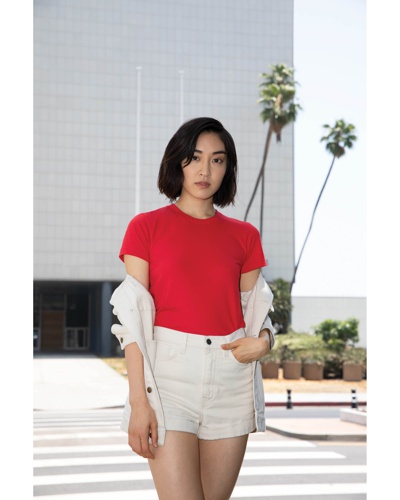 American Apparel® 2102 Women's Fine Jersey Short Sleeve T-Shirt (USA)