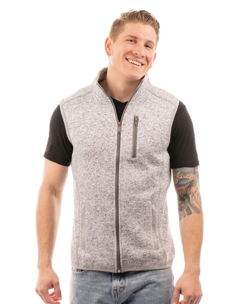 Burnside® B3910 Sweater Fleece Vest