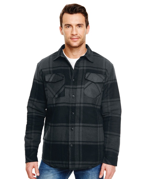 Burnside® B8610 Quilted Flannel Jacket