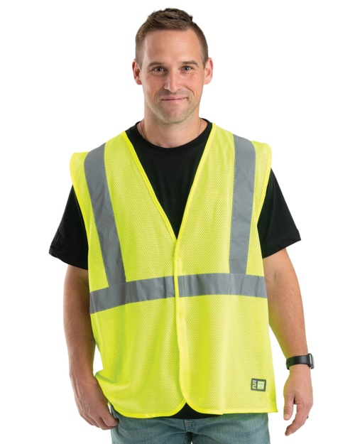 Berne Workwear® HVV042 Hi Vis Class 2 Economy Mesh Vest