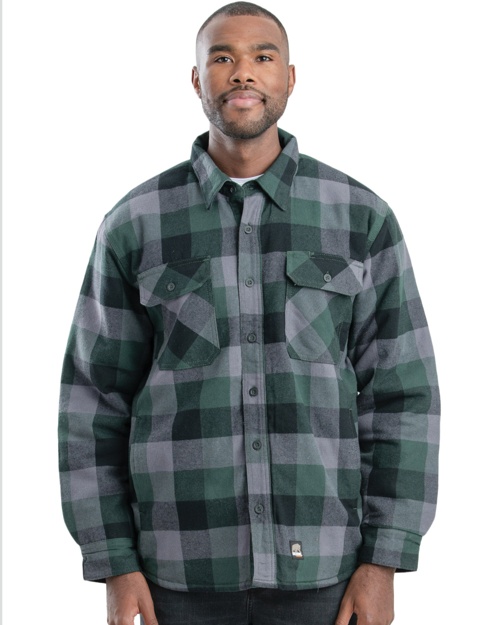 Berne Workwear® Timber Flannel Shirt Jacket