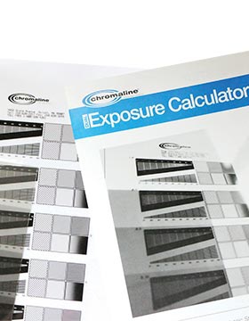 Chromaline EXPCAL Exposure Calculator