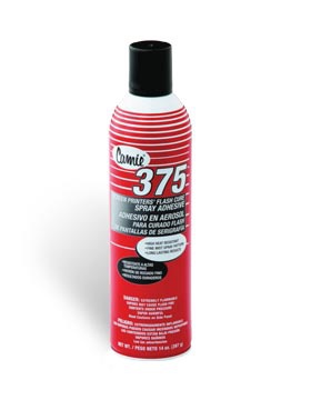 Camie 375 Flash Cure Mist Spray Adhesive