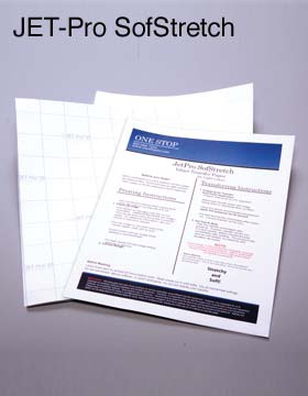 Digital Transfer Paper JPSS JET-Pro SofStretch Inkjet Transfer Paper - LIGHT - 50 Sheet Pack