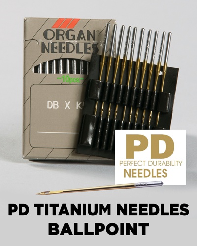Organ Needle 690B Organ BALLPOINT PD Titanium Needles