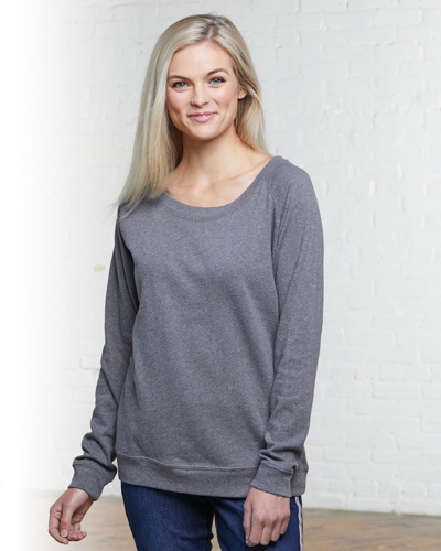 Enza® 09579 Ladies Slouchy Crew Pullover