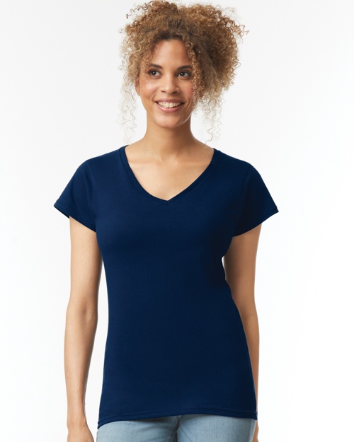 Gildan® Softstyle® Women's V-Neck T-Shirt