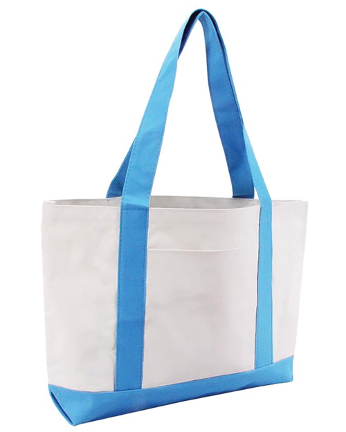 Give Me Liberty Star Canvas Tote- Blue – The Pulse Boutique