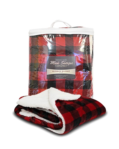Alpine Fleece® Micro Mink Sherpa Blanket