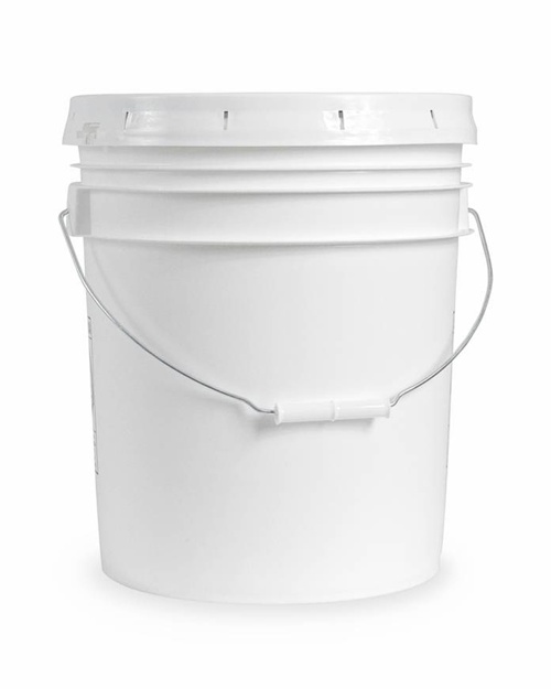 Land & Sea 491-441 Empty White 5 Gallon Bucket W/ Lid