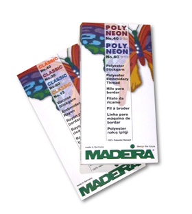 Madeira MARAY Rayon #40 Color Card