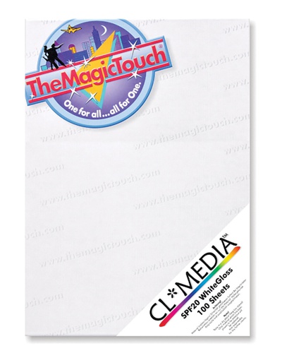 The Magic Touch 180240 CL Media Stickers and Label Stock