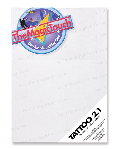 The Magic Touch 110106 Tattoo 2.1 Temporary Tattoo Transfer Paper