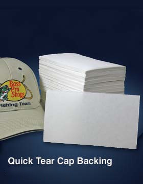 One Stop 608 Quick Tear Cap Backing