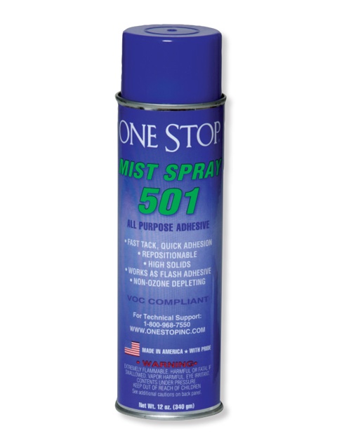 One Stop 501 Mist Spray Adhesive #501