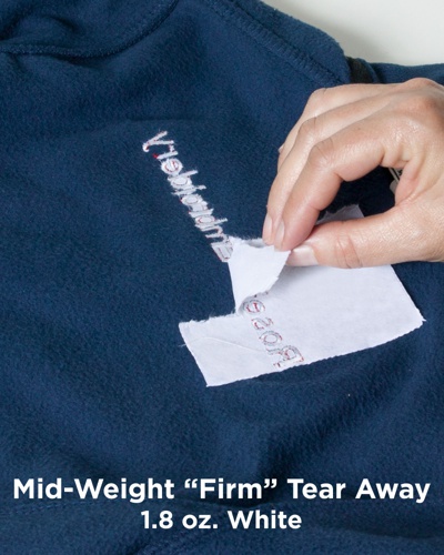 One Stop 1818A Firm Mid Weight Tear Away Backing