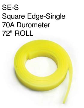 Pleiger SES70A72 Squeegee Blade Roll 72 Inches