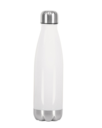 One Stop 23515 Sublimatable Stainless Steel Insulated Water Bottle w/Orca Coating - 500 ml