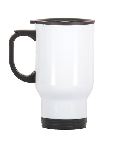 One Stop Sublimatable Stainless Steel Travel Mug w/Orca Coating