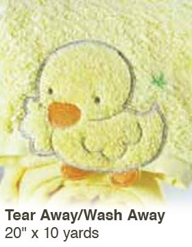 JSI Backing EB160 EB160 Q-Green Tear Away Wash Away Backing