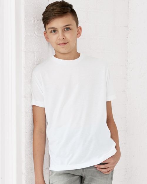 SubliVie Youth Sublimation Polyester Tee