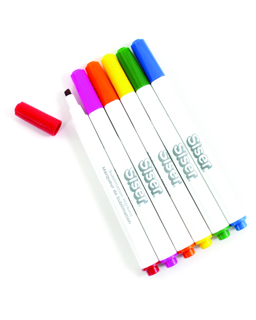 Siser® MIMARKPRIMARY Sublimation Markers Primary Pack