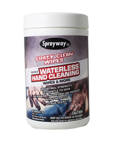 Sprayway SW983 Crazy Clean Hand Wipes