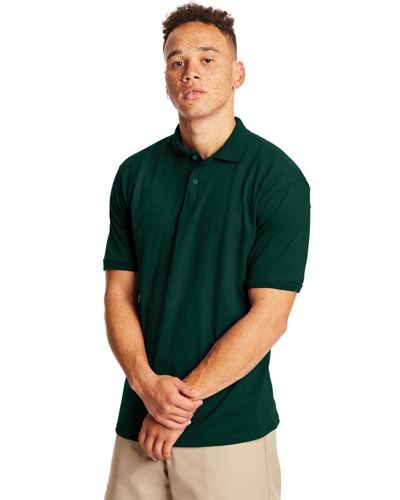 Hanes 054X EcoSmart® Jersey Polo Shirt