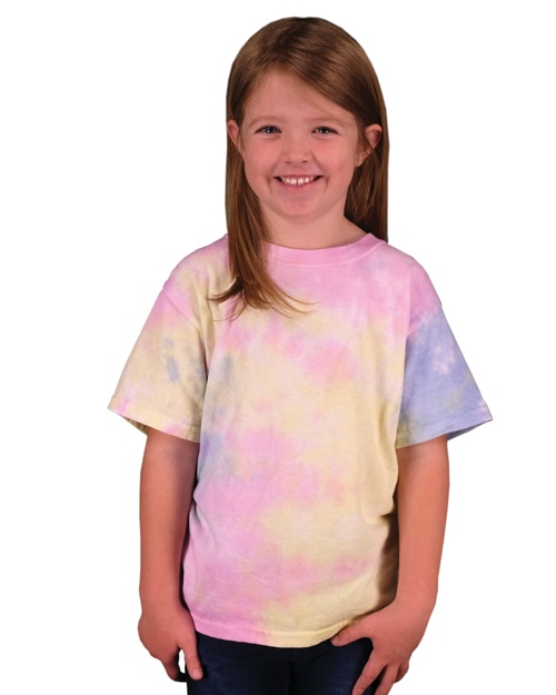 Colortone® Tie Dye Youth Reactive Dyed Tee
