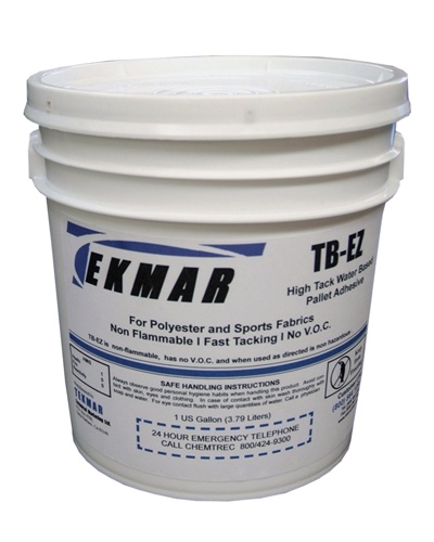 TekMar TB-EZ TB-EZ High Tack Water Based Pallet Adhesive for Performance Fabrics