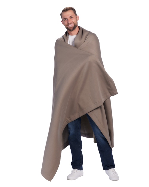 U.S. Apparel AFL9208 Snuggly Fleece Oversized Blanket