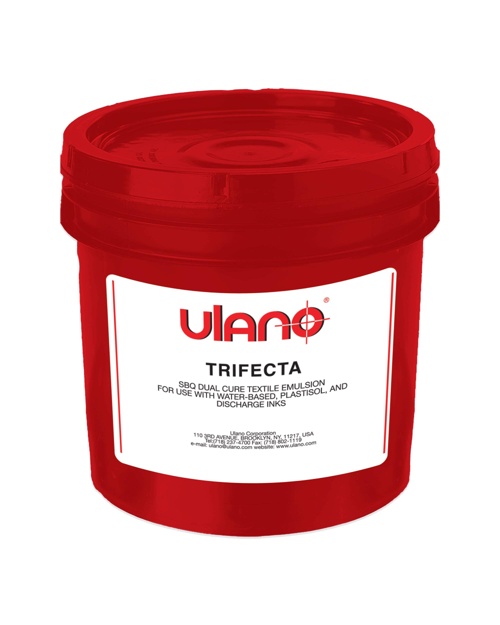 Ulano® 1GUFVIOLET TRIFECTA™ SBQ Dual-Cure Textile Emulsion