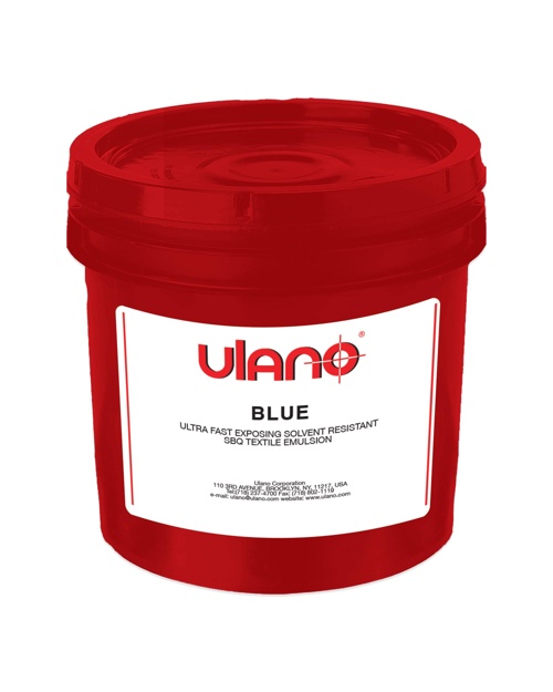 Ulano® BLUE BLUE™ Ultra Fast-Exposing Solvent-Resistant SBQ Emulsion
