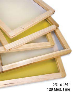 One Stop XN609 Wood T-Shirt Frame 126 White - 20 x 24 in.