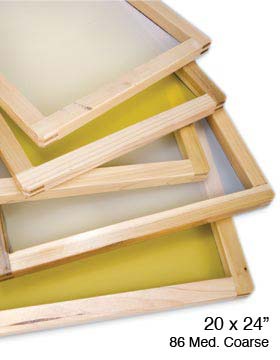 One Stop XN633 Wood T-Shirt Frame 86 White - 20 x 24 in.
