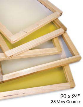 One Stop XN738 Wood T-Shirt Frame 38 White - 20 x 24 in.