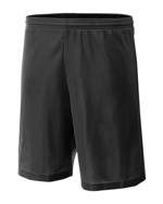 A4® 9" Lined Micromesh Short