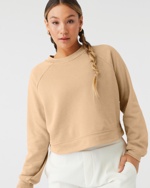 BELLA+CANVAS® Women's Raglan Pullover Fleece