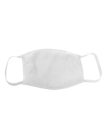Bayside™ USA Made Cotton Face Mask - 25 pack