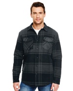 Burnside® Quilted Flannel Jacket