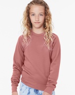BELLA+CANVAS® Youth Sponge Fleece Raglan Sweatshirt