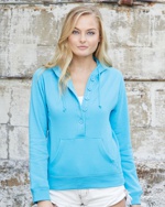 Enza® Ladies 5-Button Fleece Hood